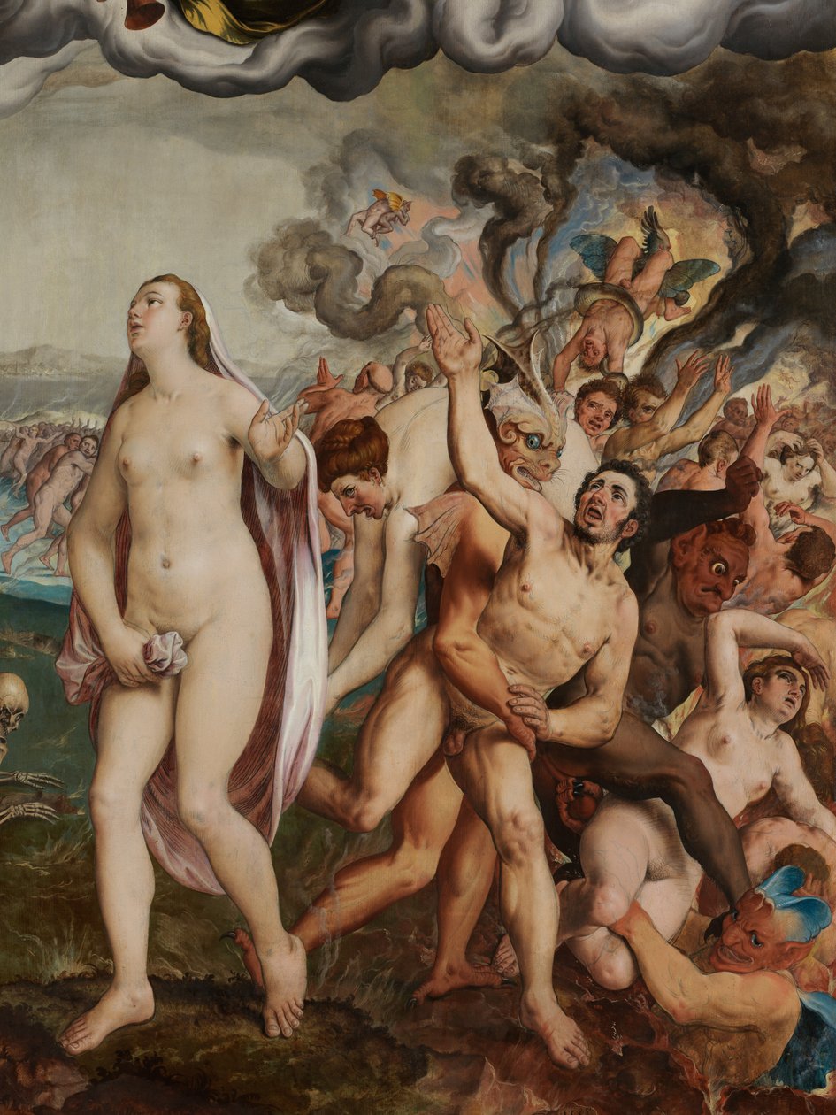 (détail) du Jugement Dernier - Pieter Jansz. Pourbus