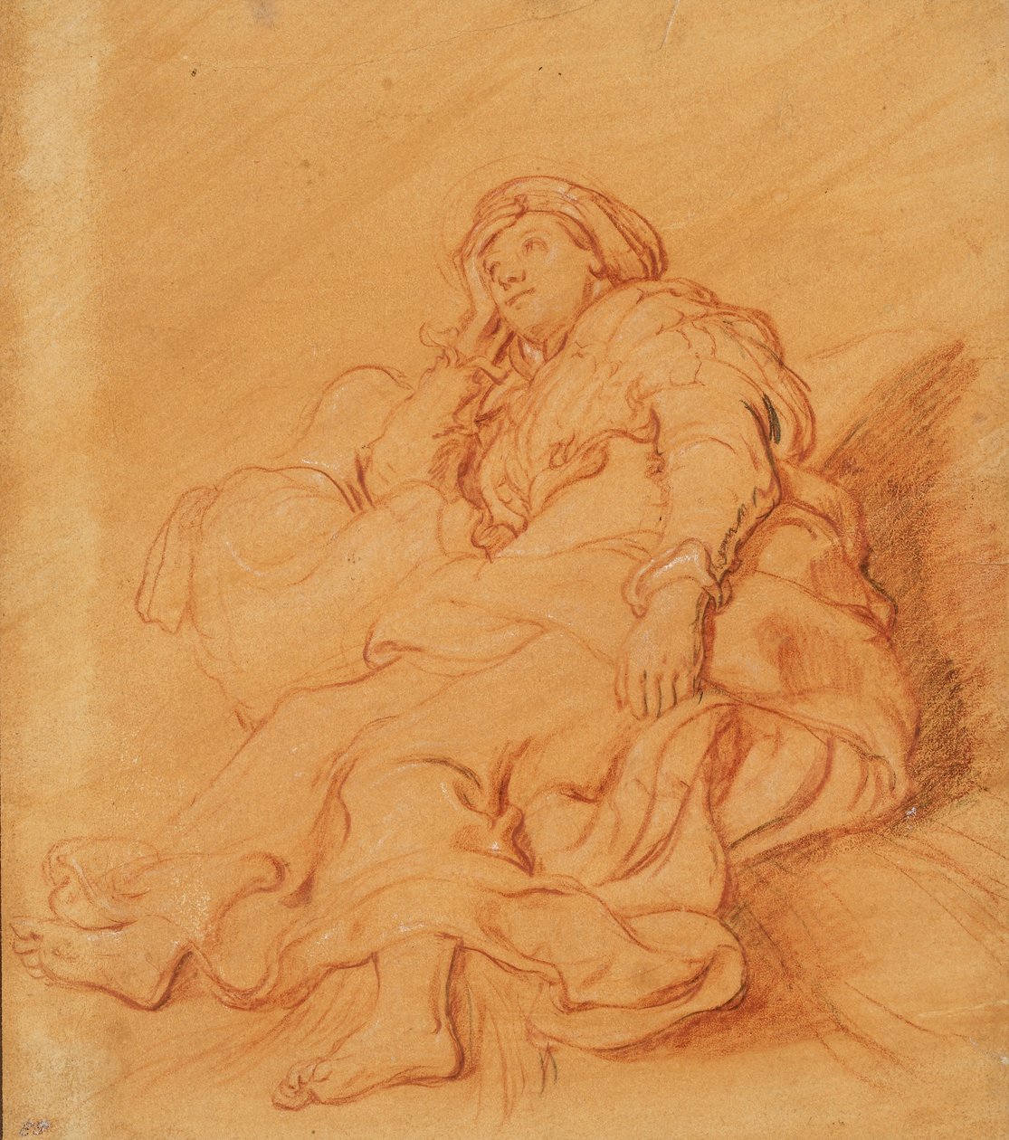 Étude de la figure de Rachel, vers 1621 - Pieter Lastman