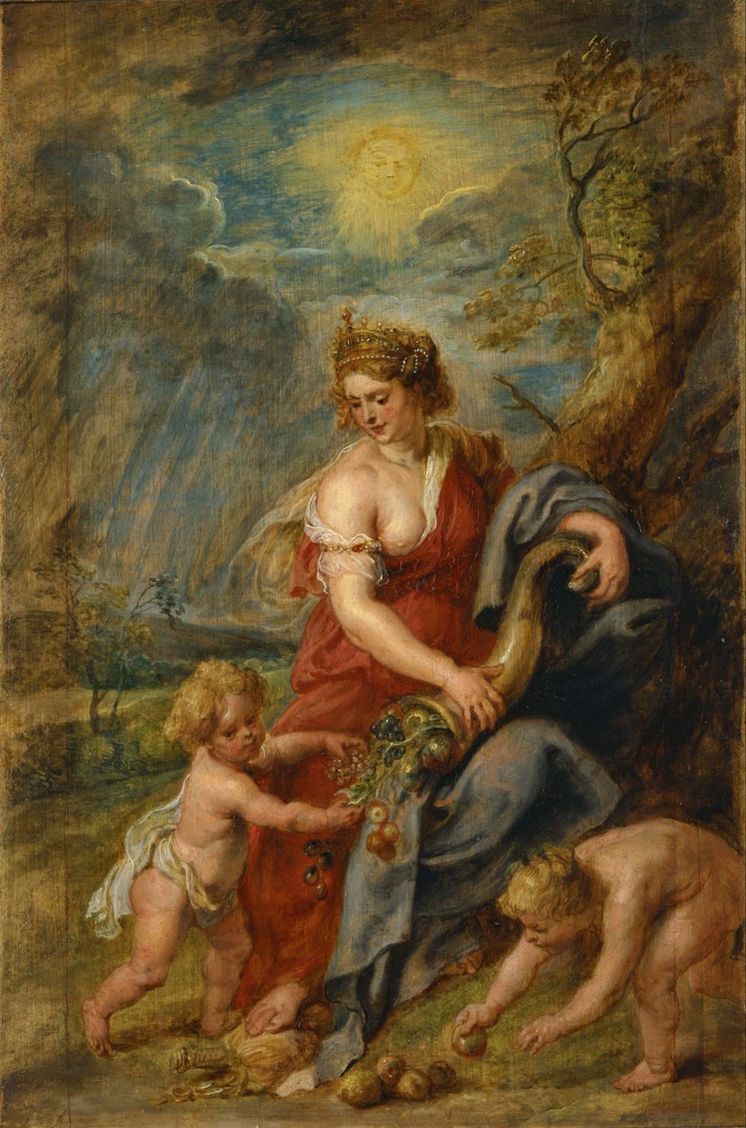 Abondance Abundantia - Peter Paul Rubens