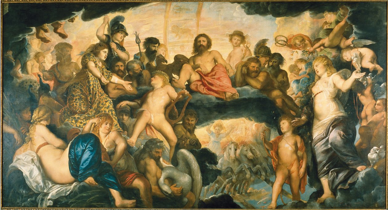 Le Conseil des Dieux - Pieter Paul Rubens