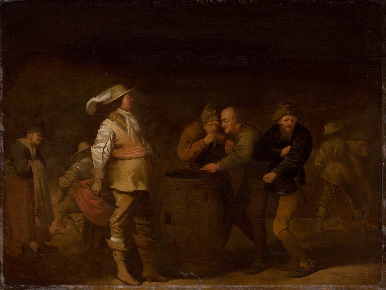 La reddition du butin de guerre, vers 1635 - Pieter Quast