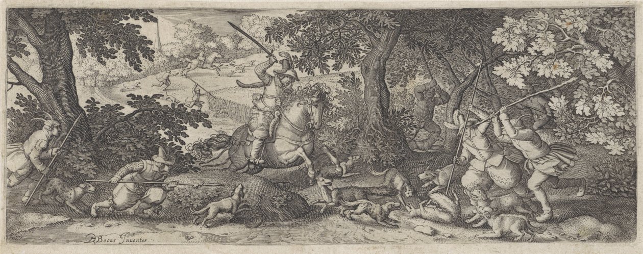Chasse au renard - Pieter Serwouters