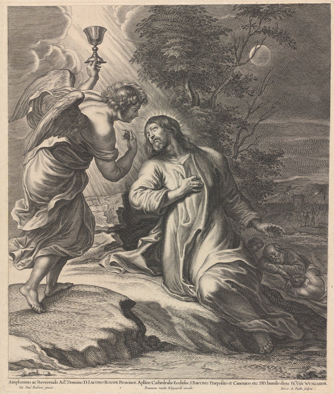 Christ au Mont des Oliviers - Pieter de Bailliu