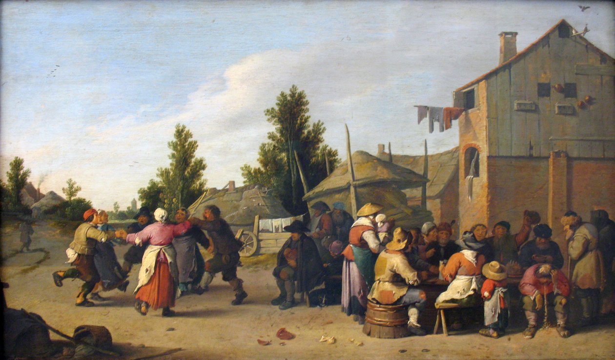 French : Amusement paysan - Pieter de Bloot