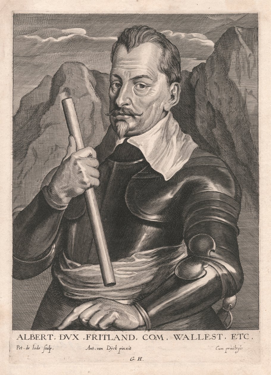 Albert, Dux Fritland. Com. Wallest, Etc. - Pieter de Jode