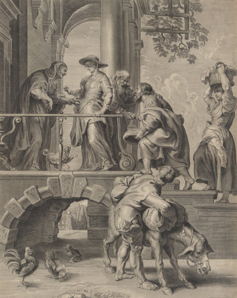La Visitation - Pieter de Jode II