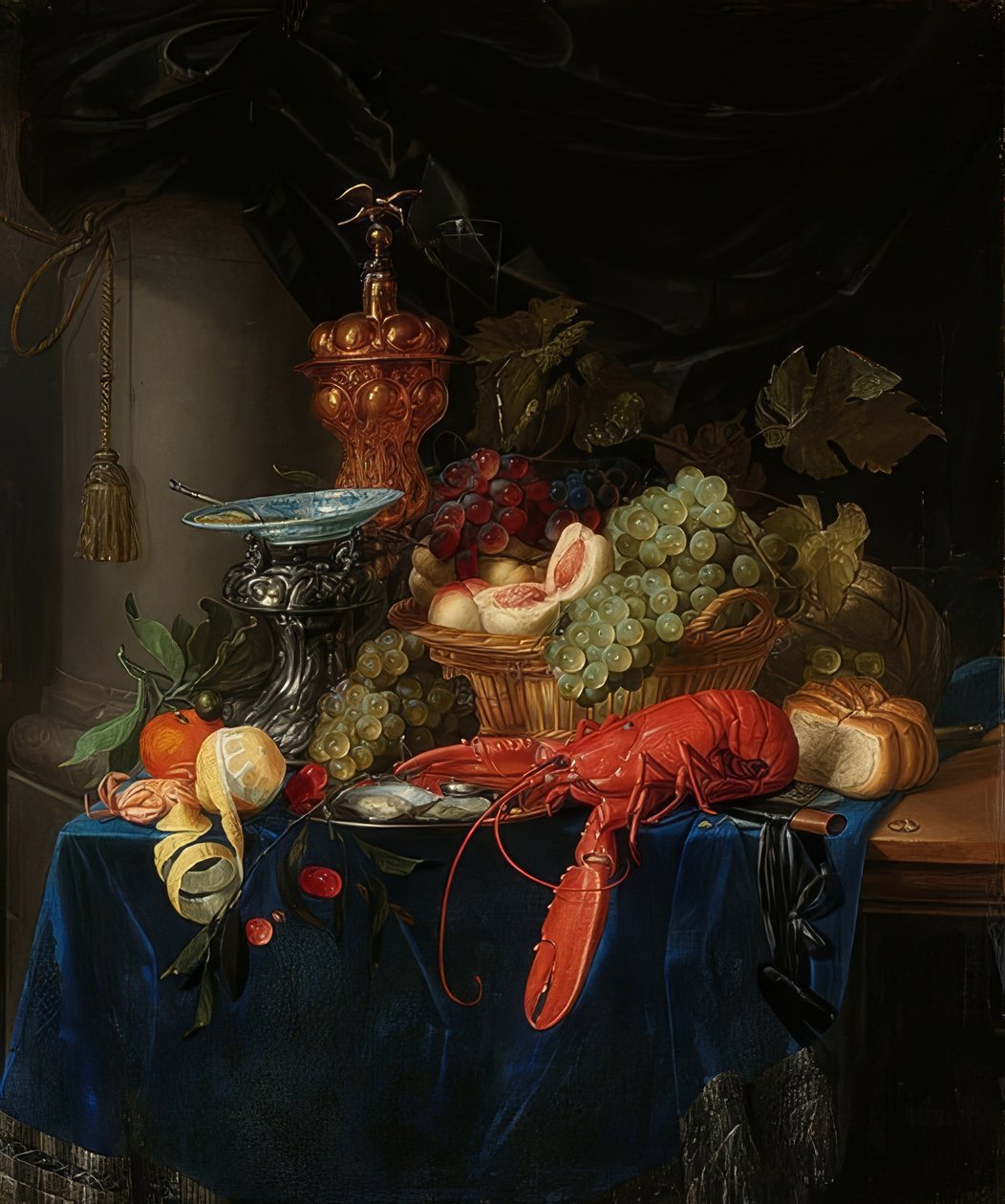 Nature morte avec coupe dorée - Pieter de Ring