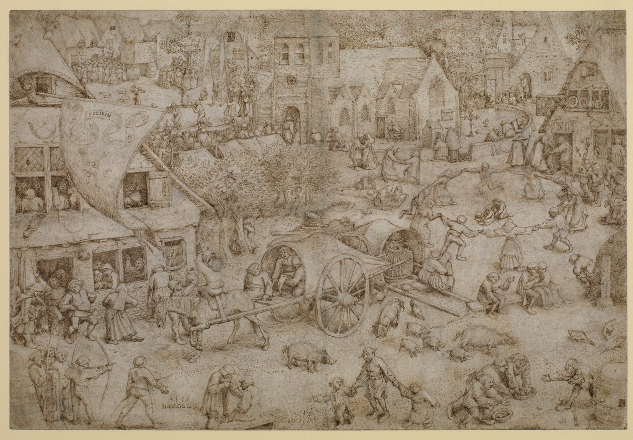 Kermesse à Hoboken, 1559 - Pieter Bruegel the Elder