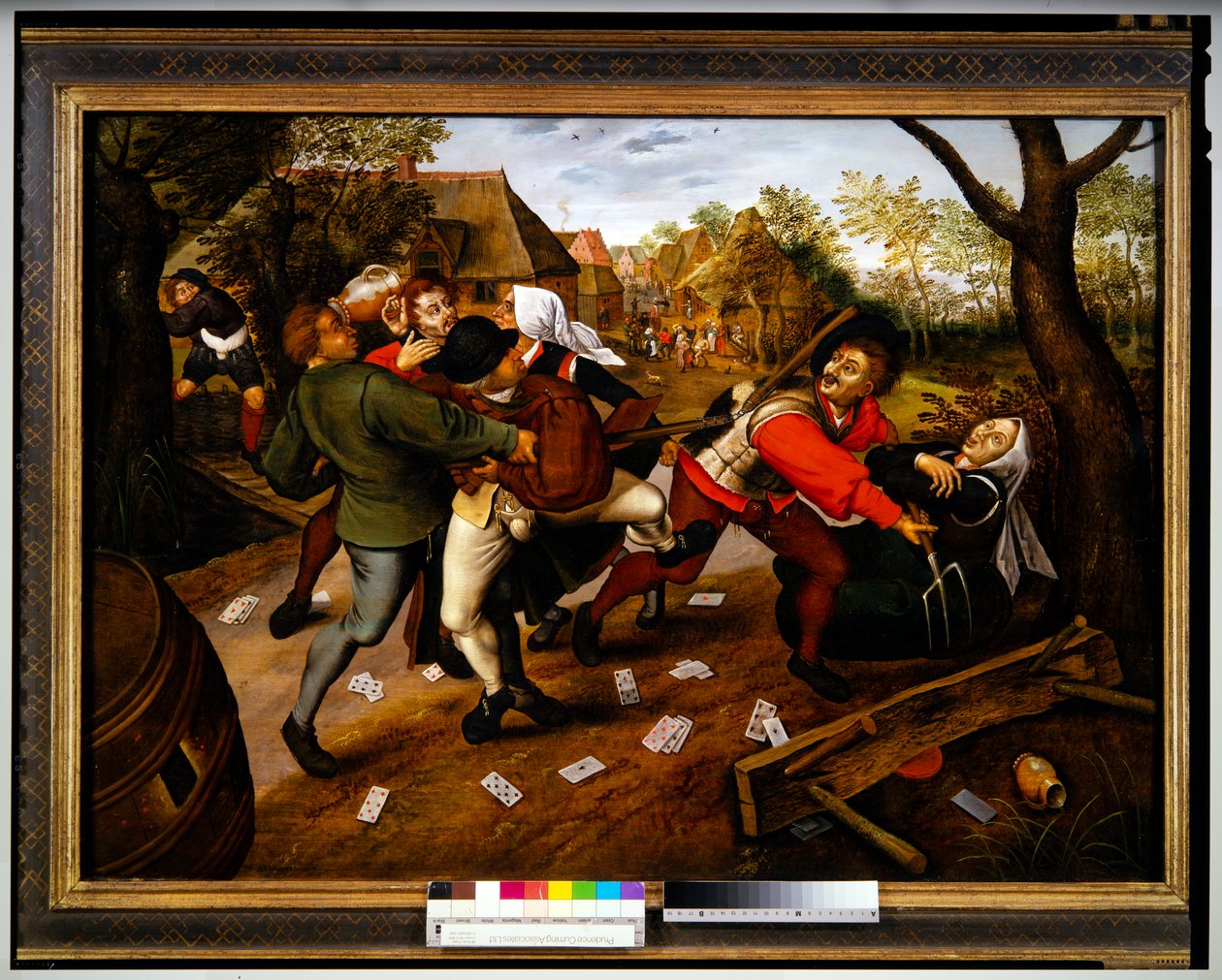 Querelle de joueurs - Pieter the Younger Brueghel