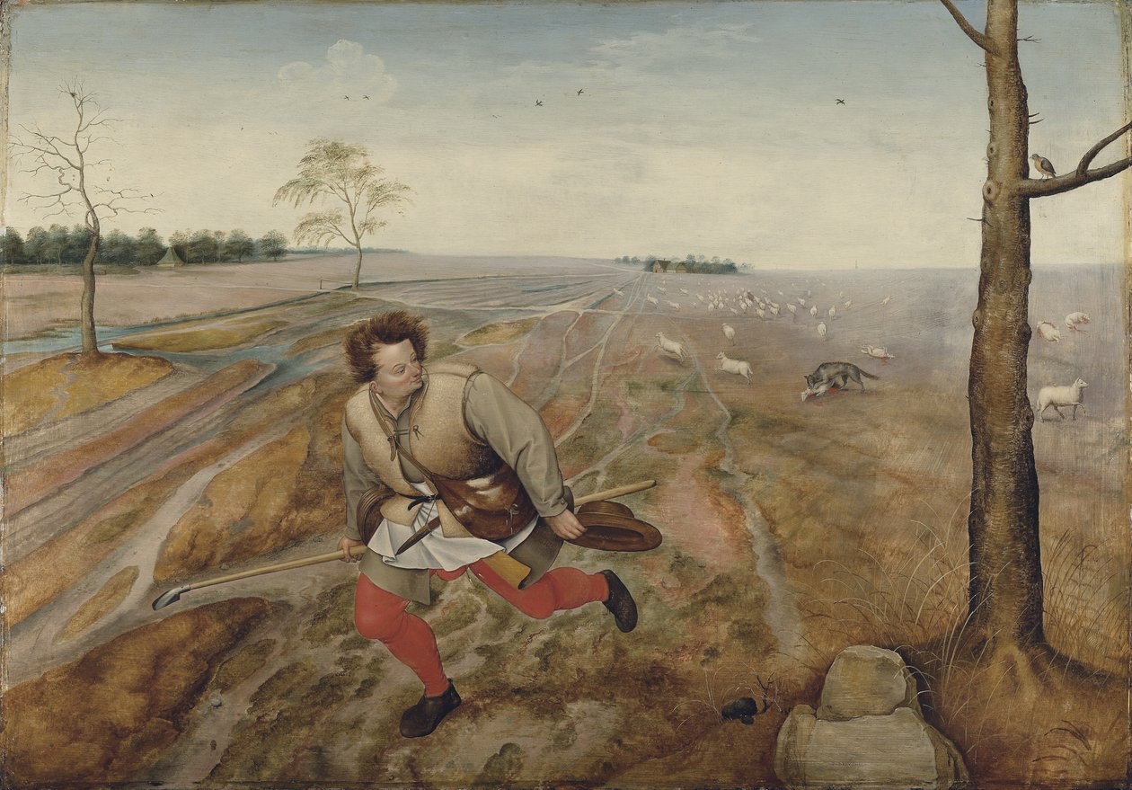 Le mauvais berger - Pieter Brueghel the Younger