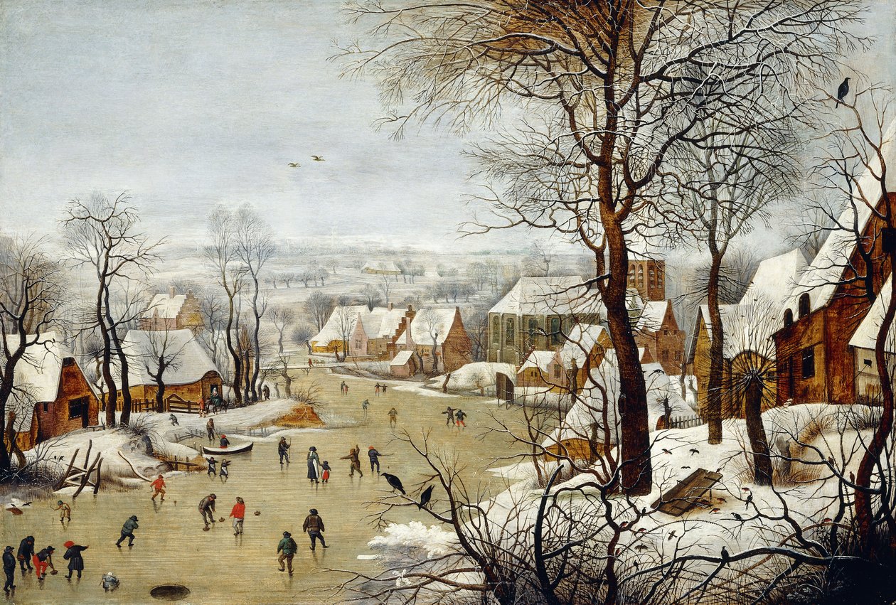 Le piège à oiseaux - Pieter Brueghel the Younger