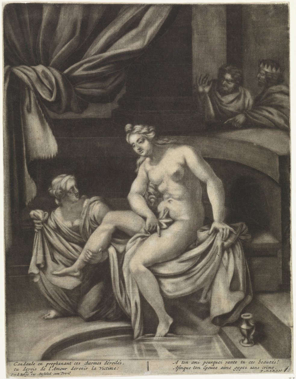 David et Bethsabée - Pieter van den Berge