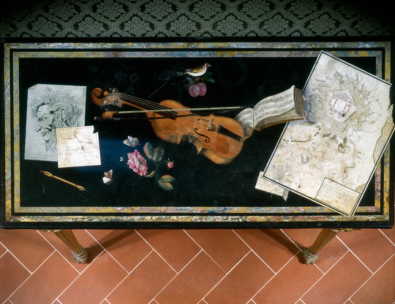 Table (scagliola) - Pietro Antonio Paulini