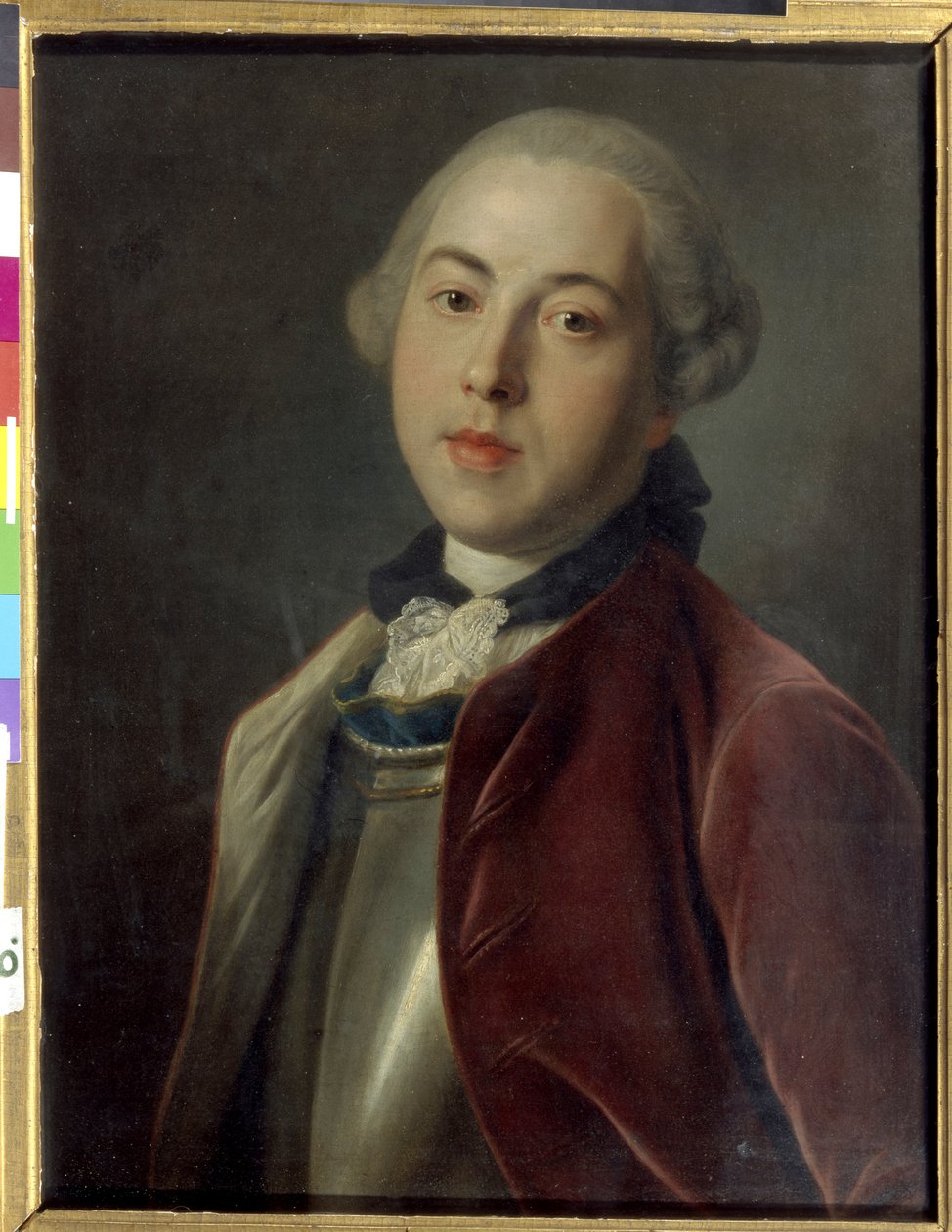 Portrait du comte Alexandre Mikhaïlovitch Galitzine - Pietro Antonio Rotari