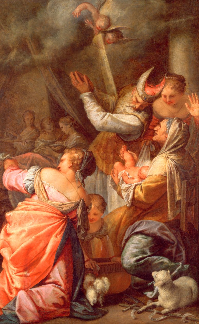 La naissance de Saint Jean-Baptiste - Pietro Liberi