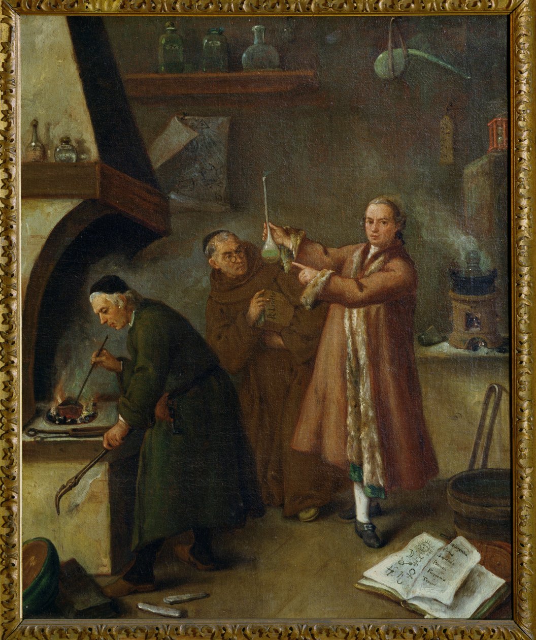 Les Alchimistes - Pietro Longhi