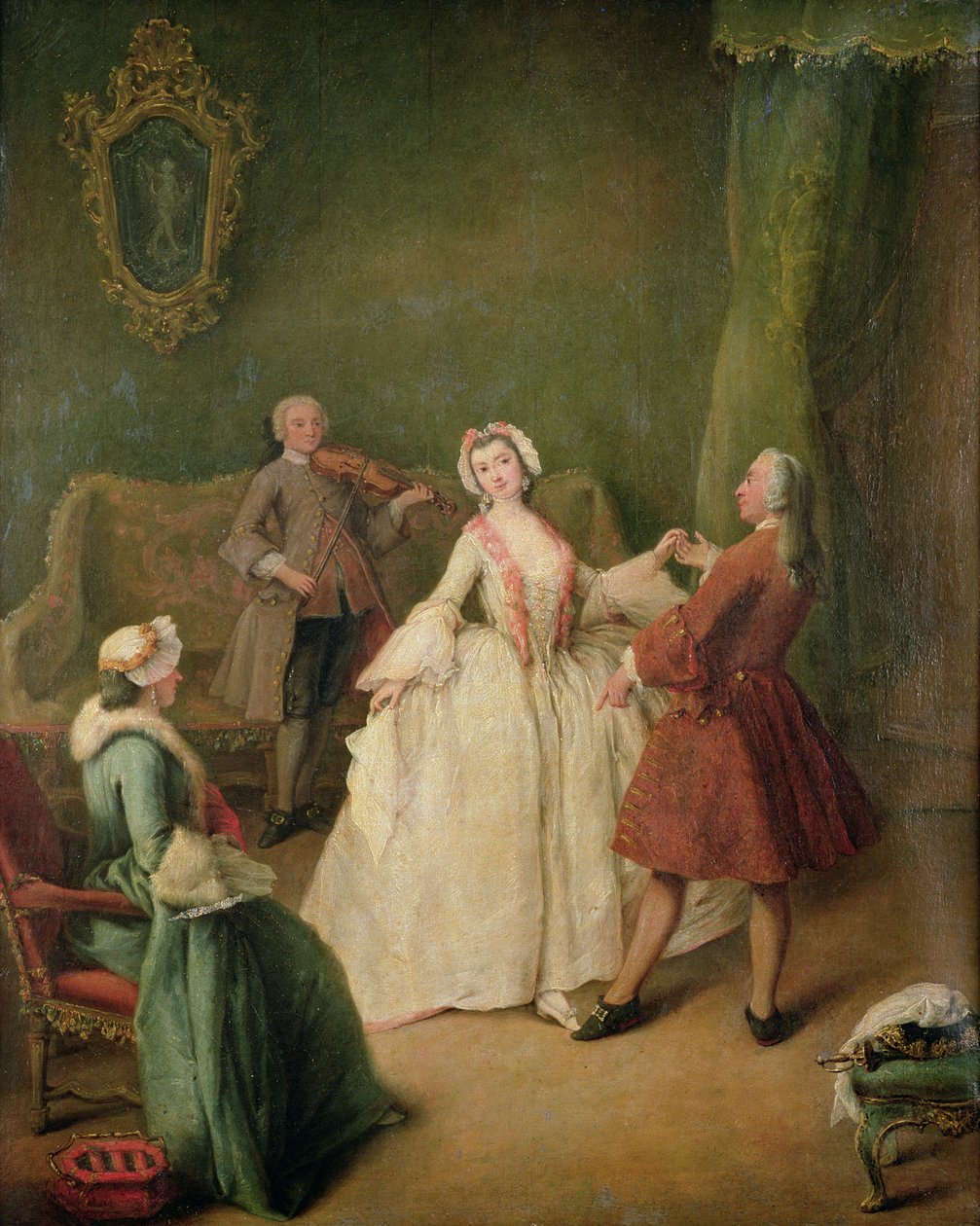La Leçon de danse - Pietro Longhi
