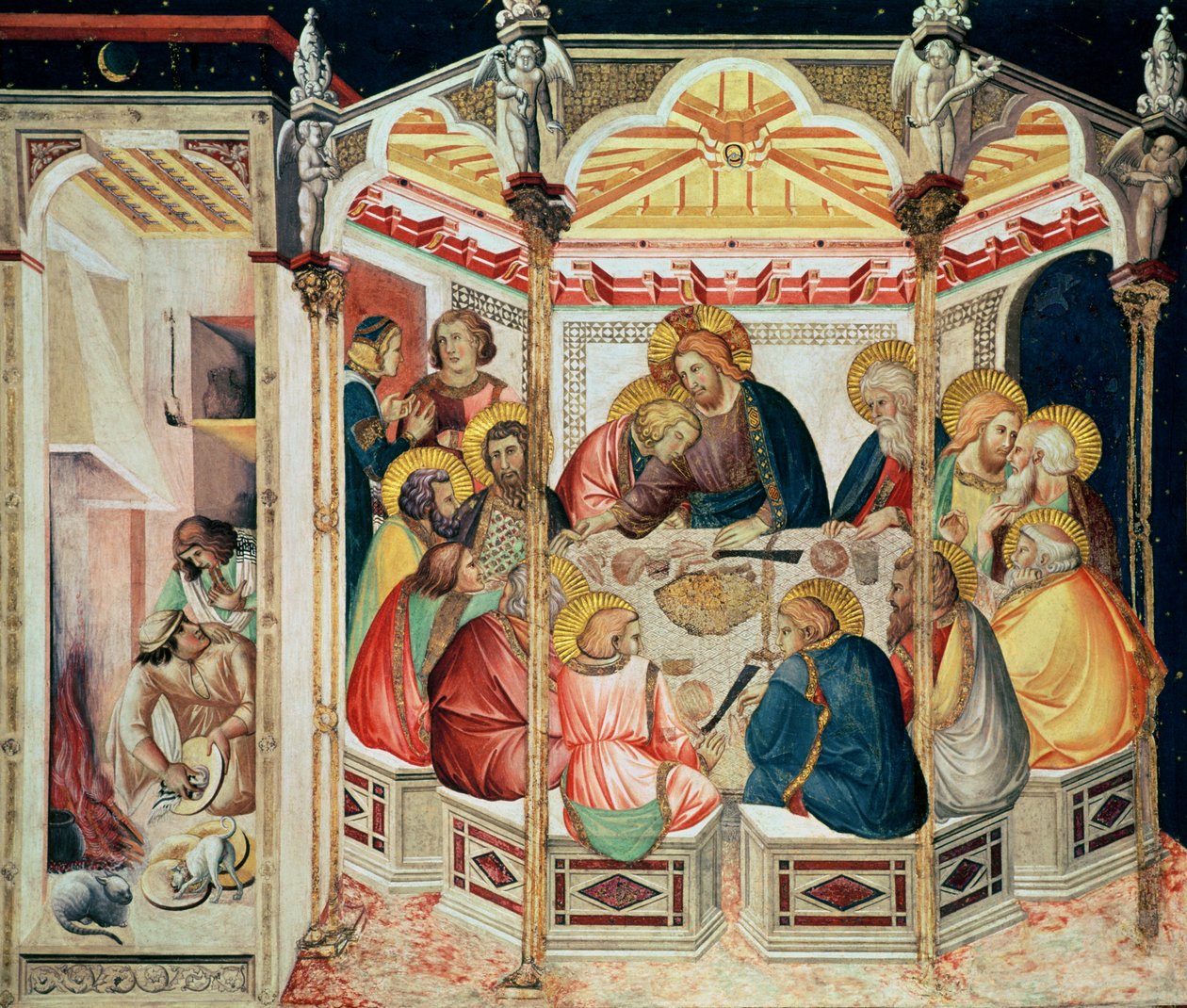 La Cène - Pietro Lorenzetti