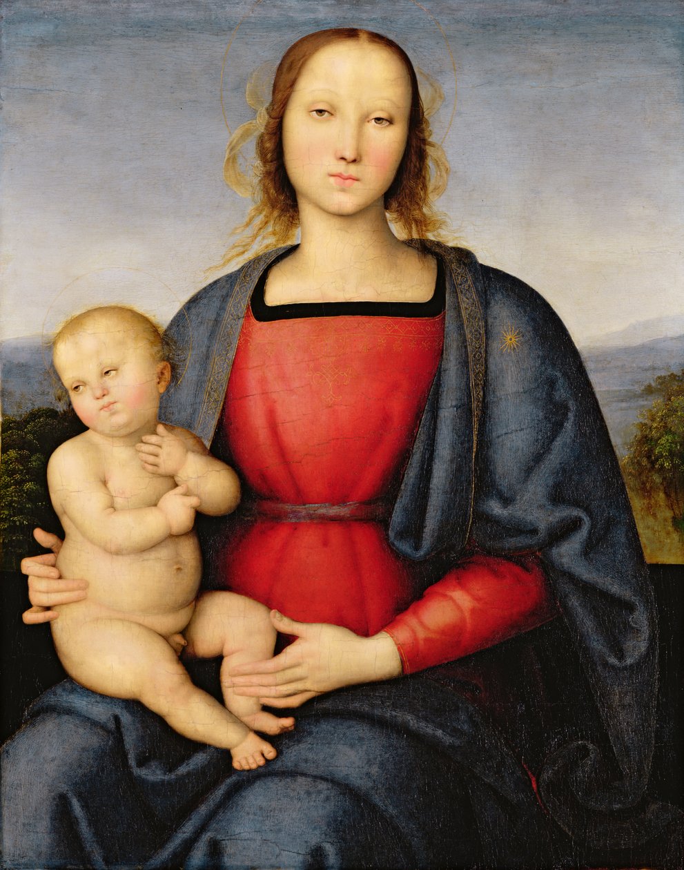 Madone et enfant - Pietro Perugino