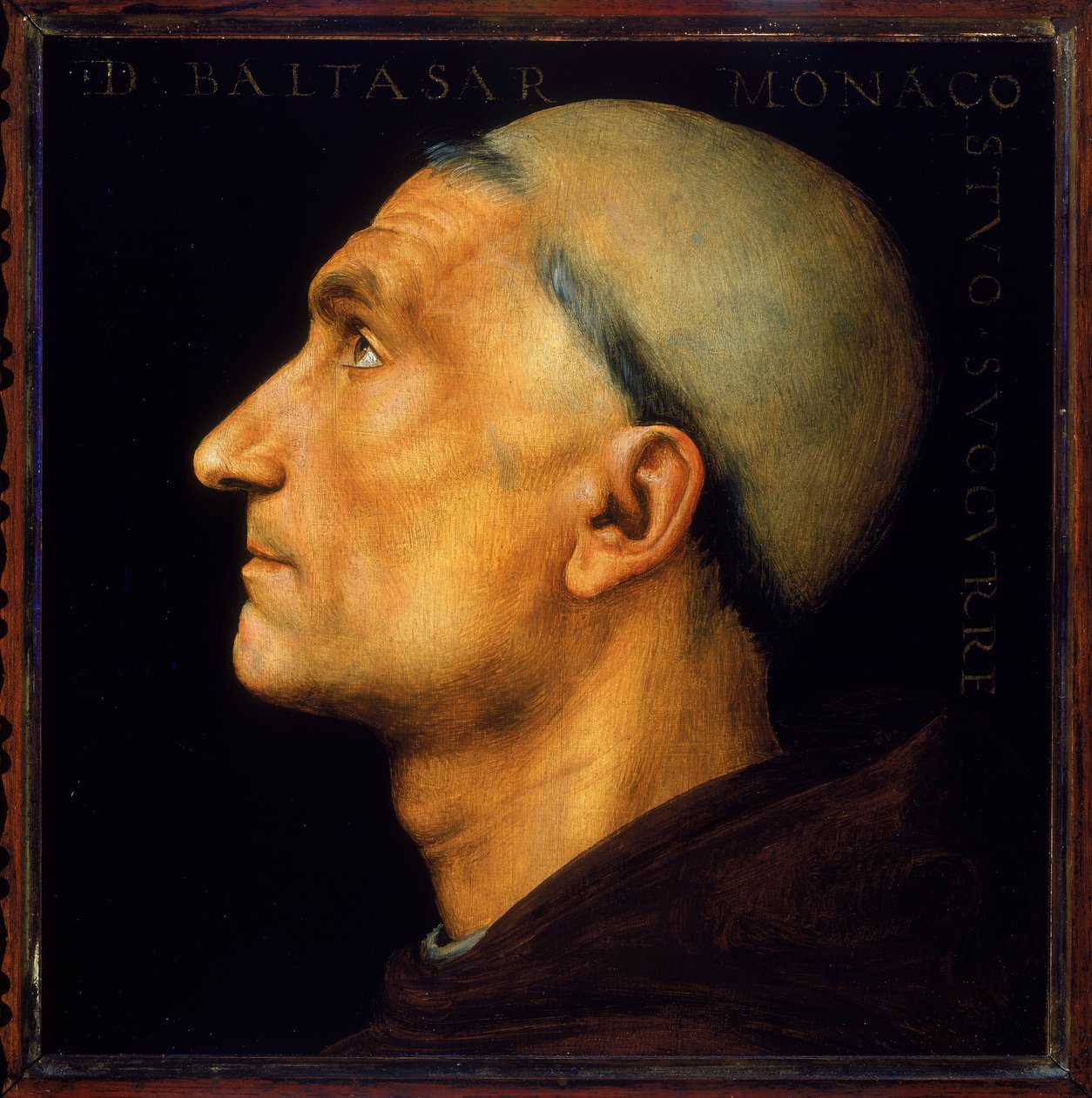 Portrait de Baldassare, le Moine Vallombrosano - Pietro Perugino