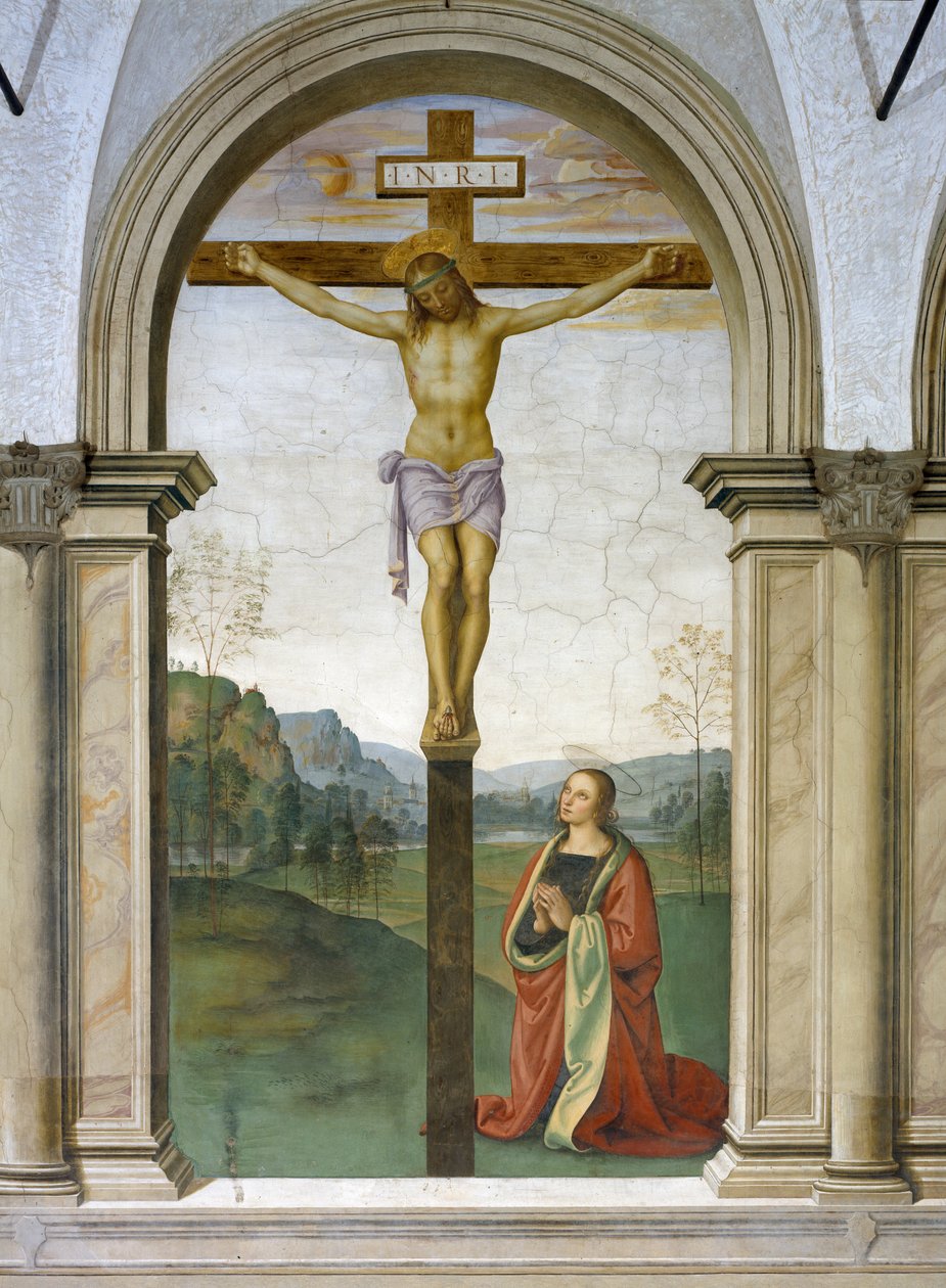 La Crucifixion, 1494-96 - Pietro Perugino