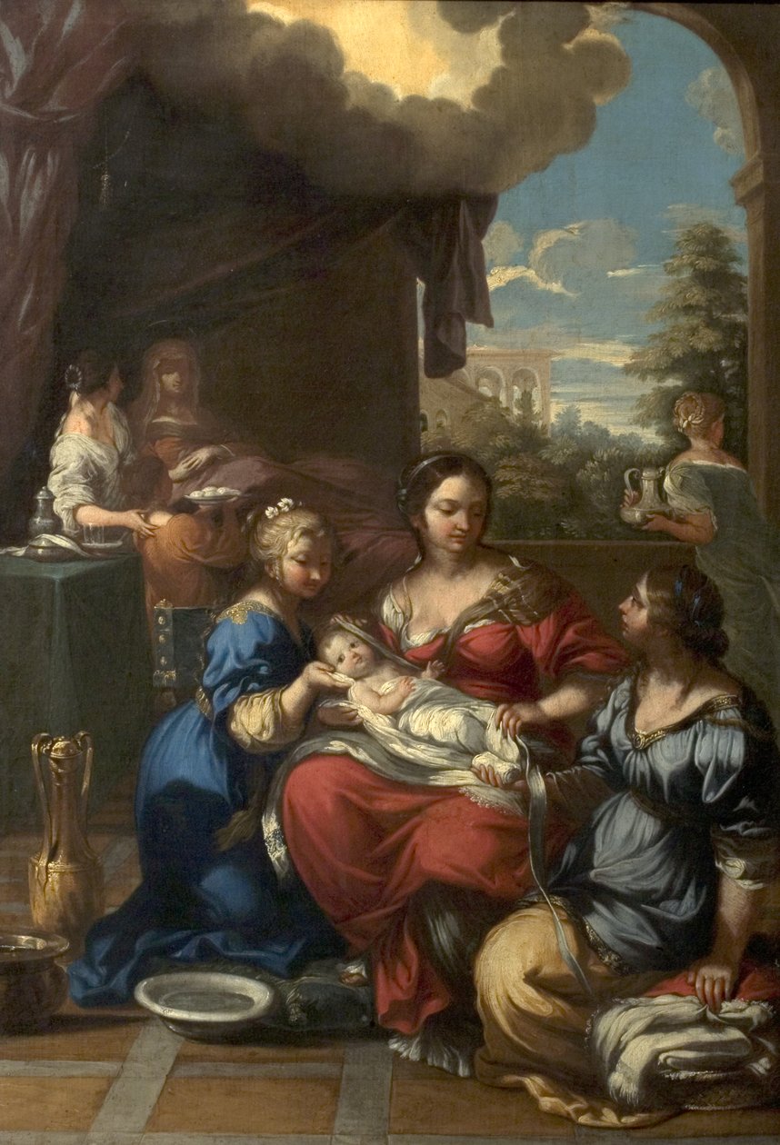 La naissance de la Vierge - Pietro da Cortona