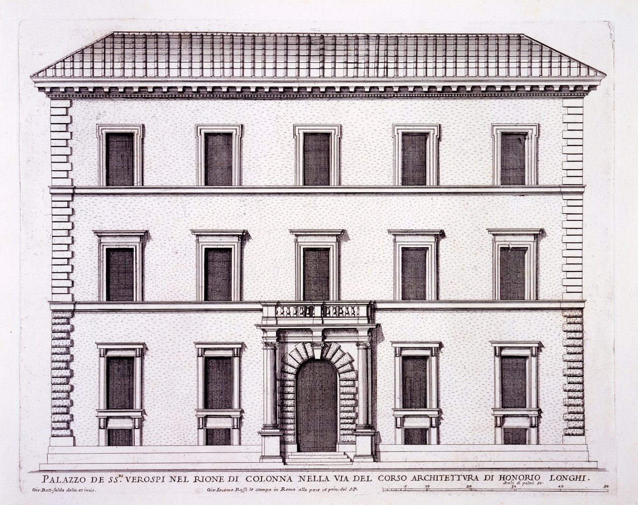 Palazzo Verospi, Rome, de 