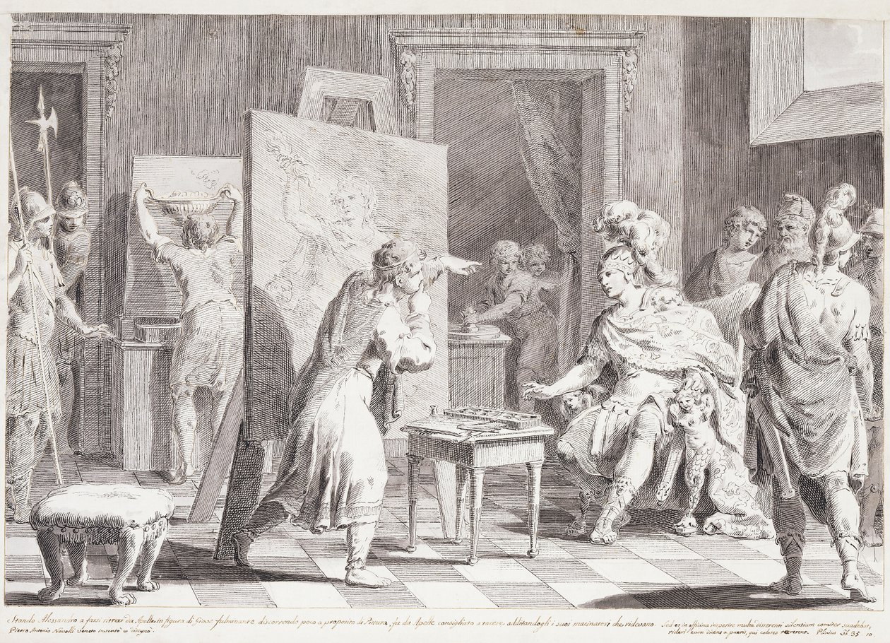 Alexandre le Grand dans le Studio d