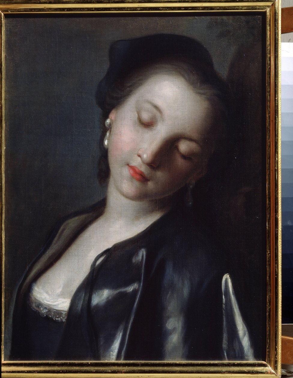 Jeune femme endormie - Pietro Antonio Rotari