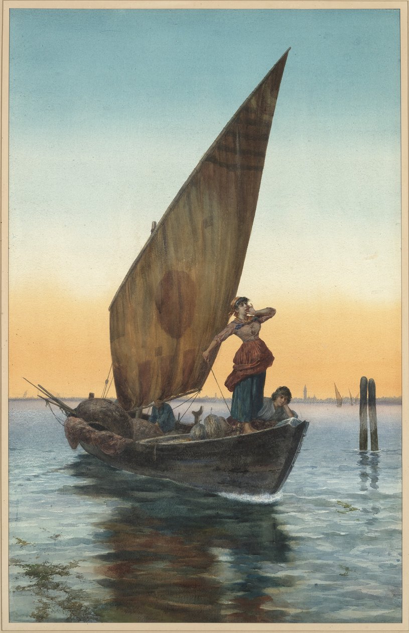 Le Grand Canal, Venise - Pietro Gabrini