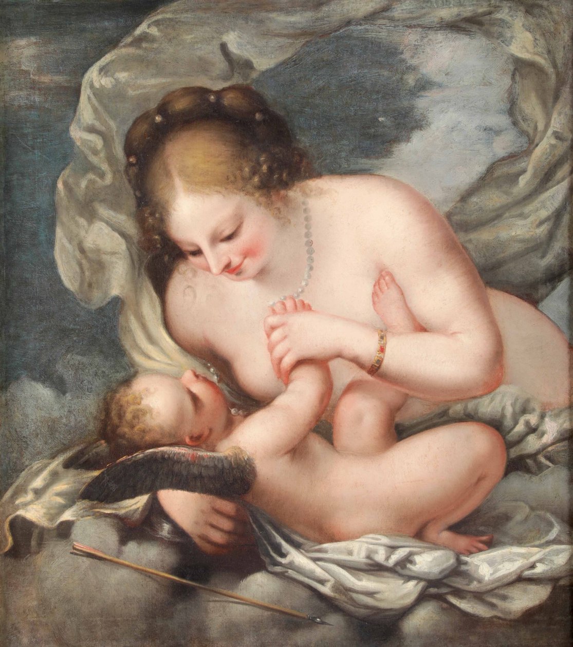 Vénus et Cupidon - Pietro Liberi