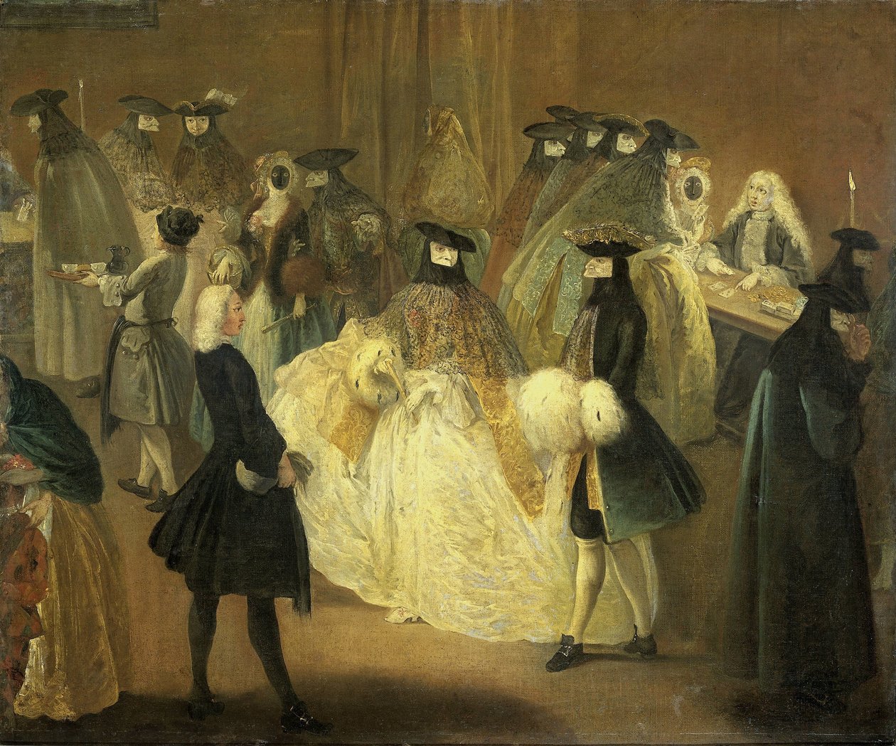 Le casino - Pietro Longhi (follower of)