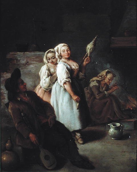 La Fileuse - Pietro Longhi