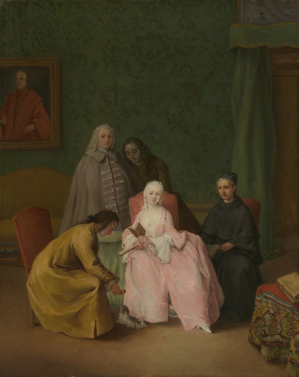 La visite, 1746 - Pietro Longhi