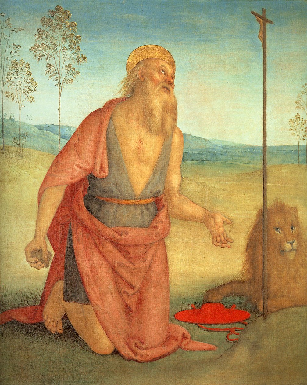 Saint Jérôme, c. 1512 - Pietro Perugino