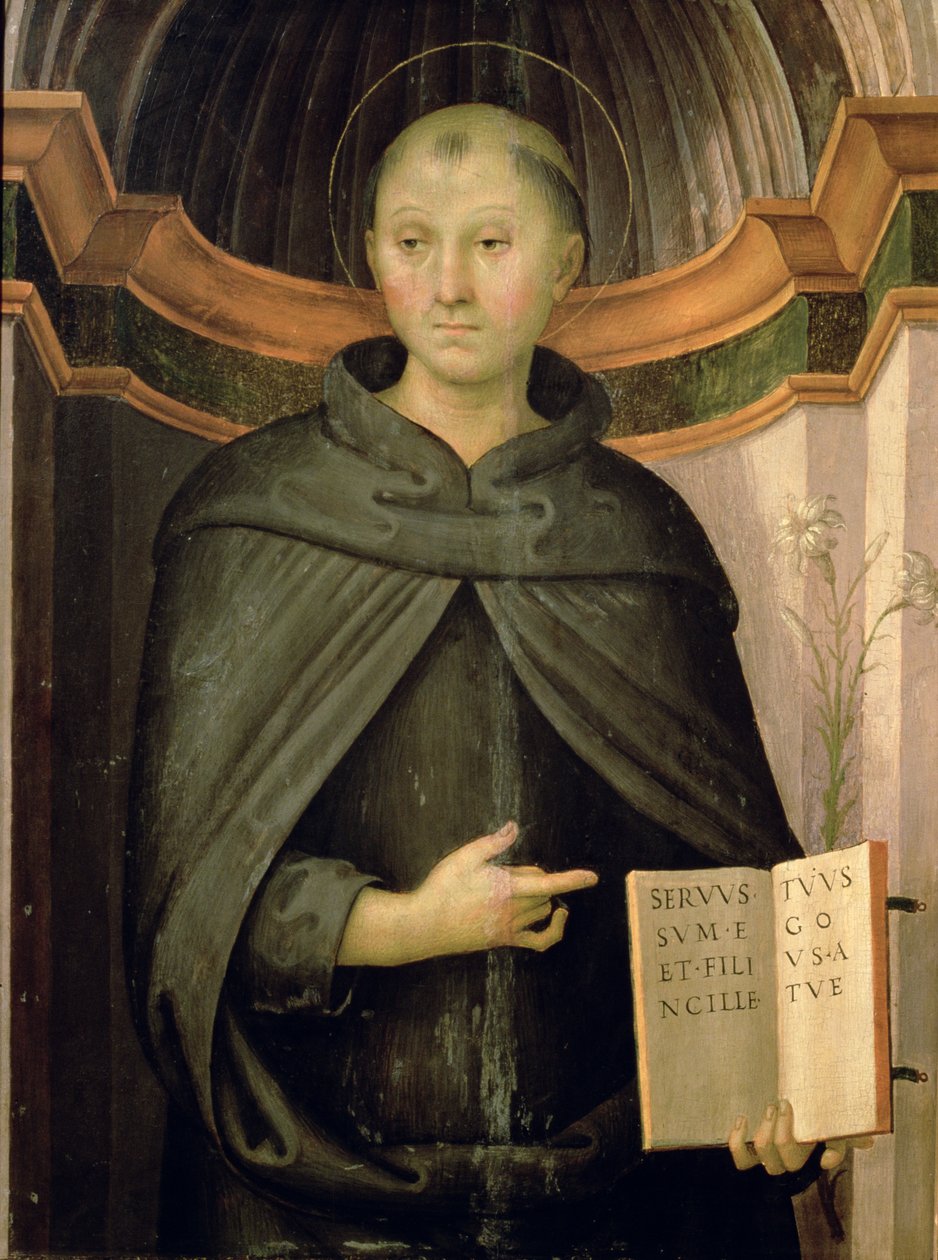 Saint Nicolas de Tolentino - Pietro Perugino
