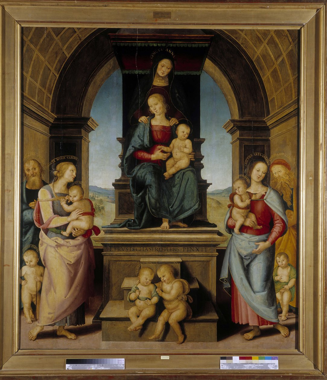 La famille de Sainte Anne - Pietro Perugino