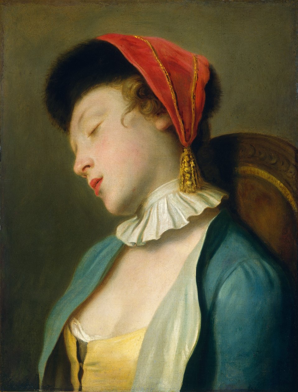 Une fille endormie, 1760-1762 - Pietro Antonio Rotari