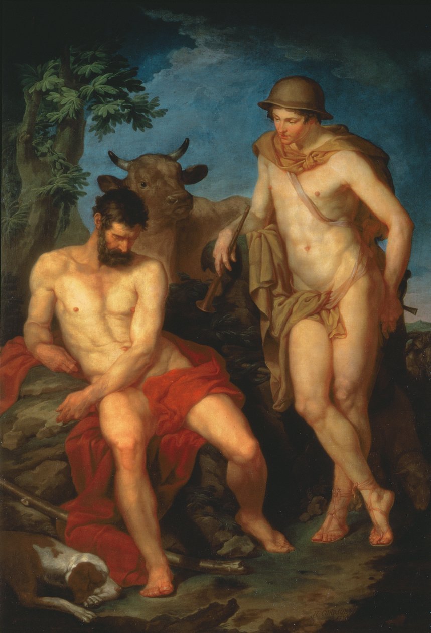 Mercure et Argus, 1776 - Piotr Ivanovich Sokolov