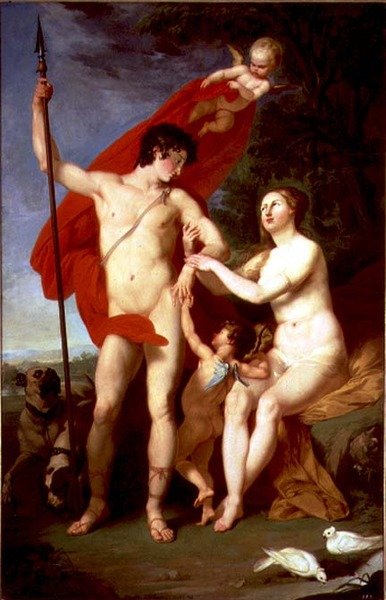 Vénus et Adonis - Piotr Ivanovich Sokolov