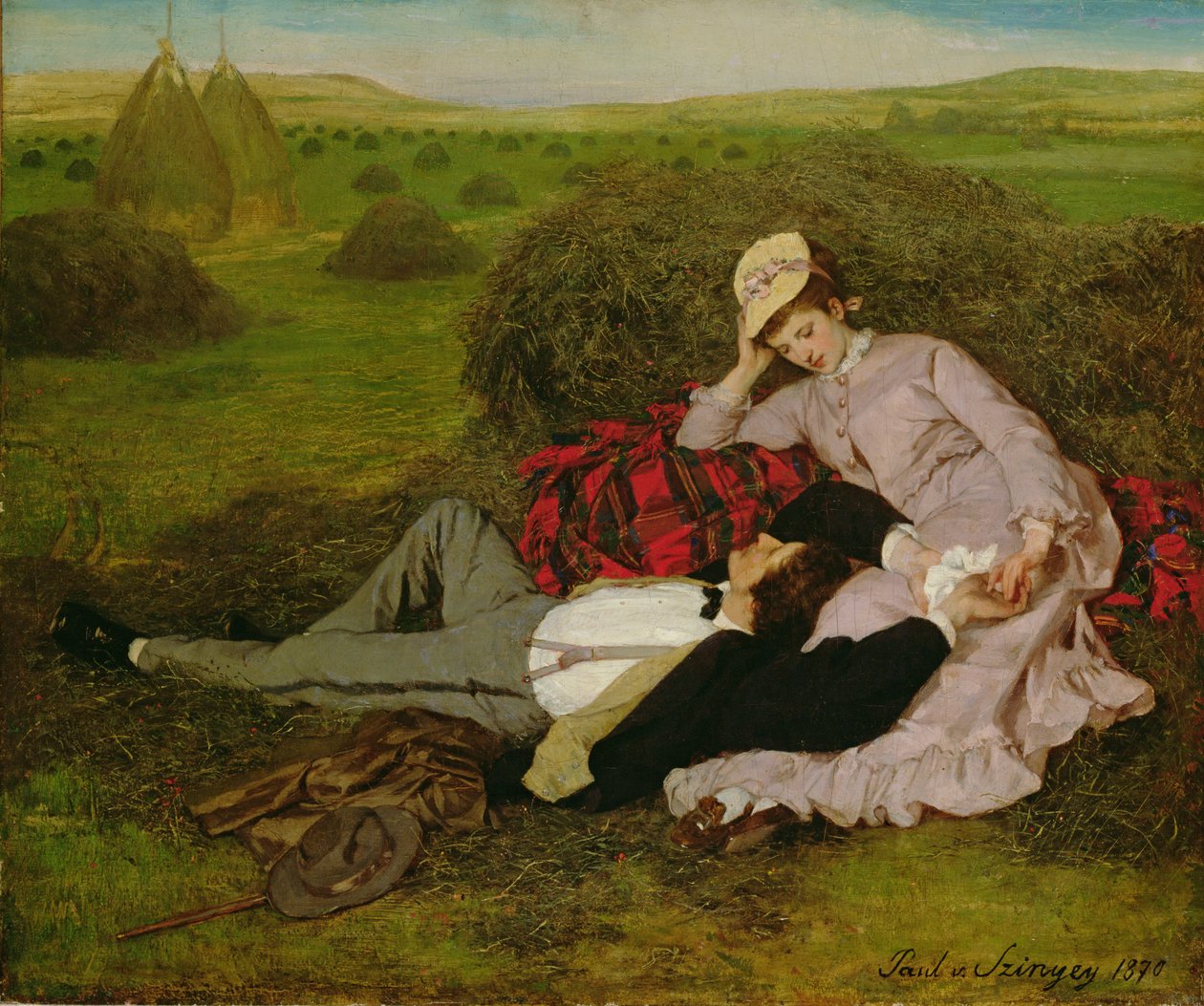 Les Amants - Pál Szinyei Merse