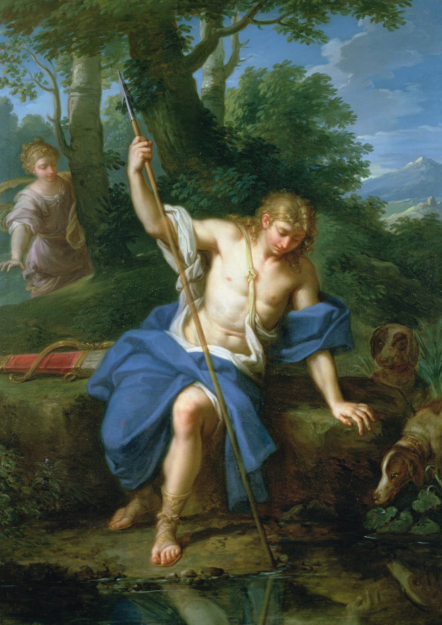 Narcisse et Écho - Placido Costanzi