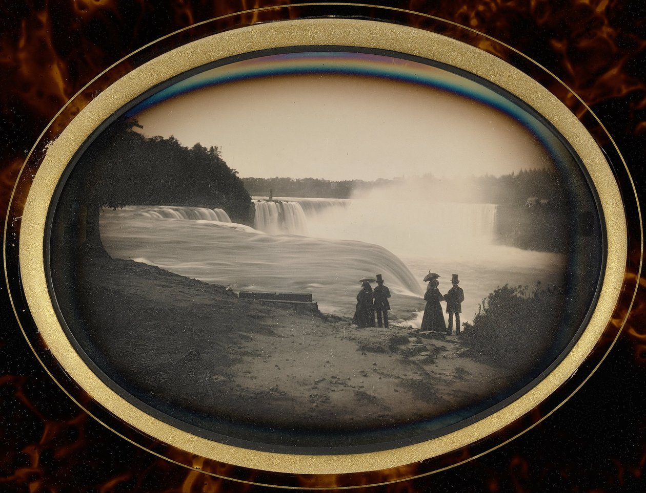 Scène aux chutes du Niagara - Platt D. Babbitt