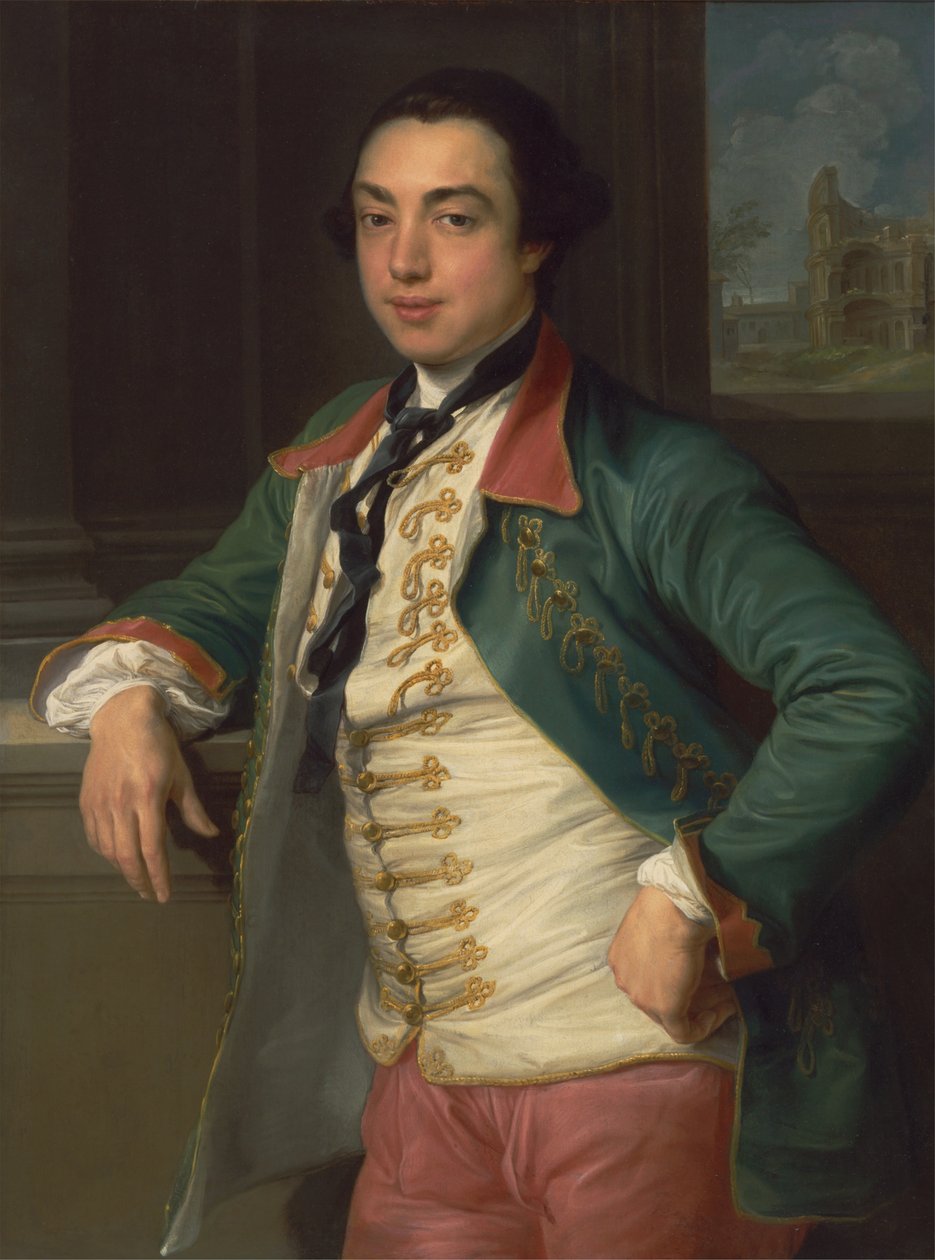 James Caulfeild, 4e vicomte Charlemont, plus tard 1er comte de Charlemont - Pompeo Batoni