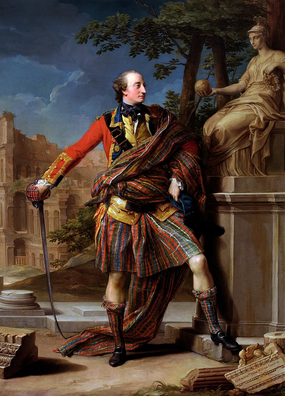 Général William Gordon de Fyvie, 1766 (1736-1816) - Pompeo Girolamo Batoni