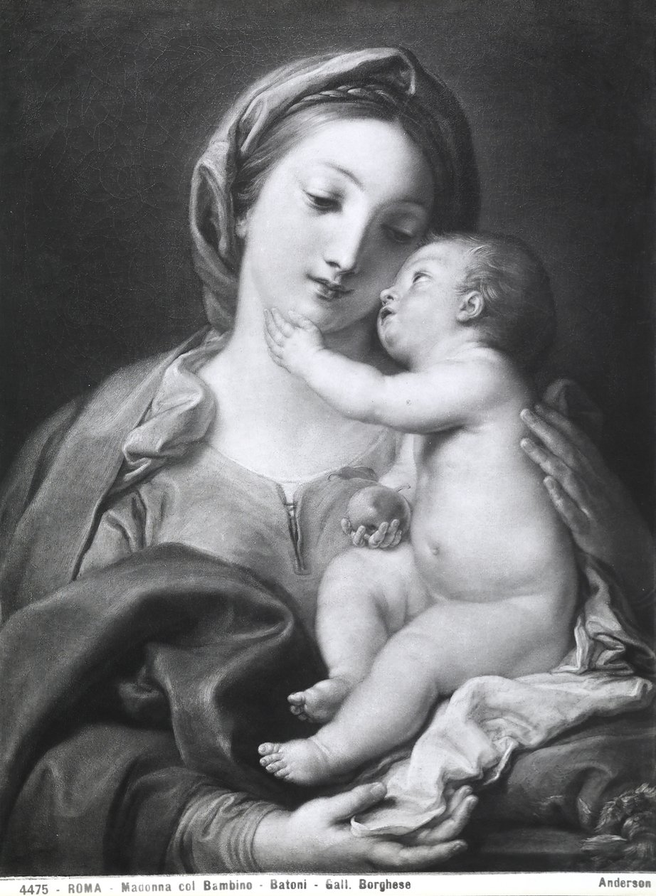 Madone et enfant, 1708 - Pompeo Girolamo Batoni