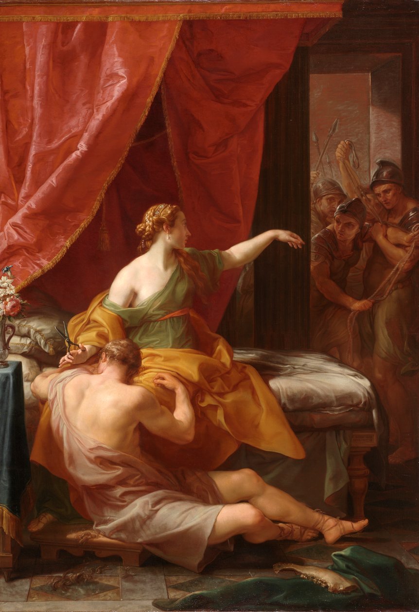Samson et Dalila, 1766 - Pompeo Girolamo Batoni