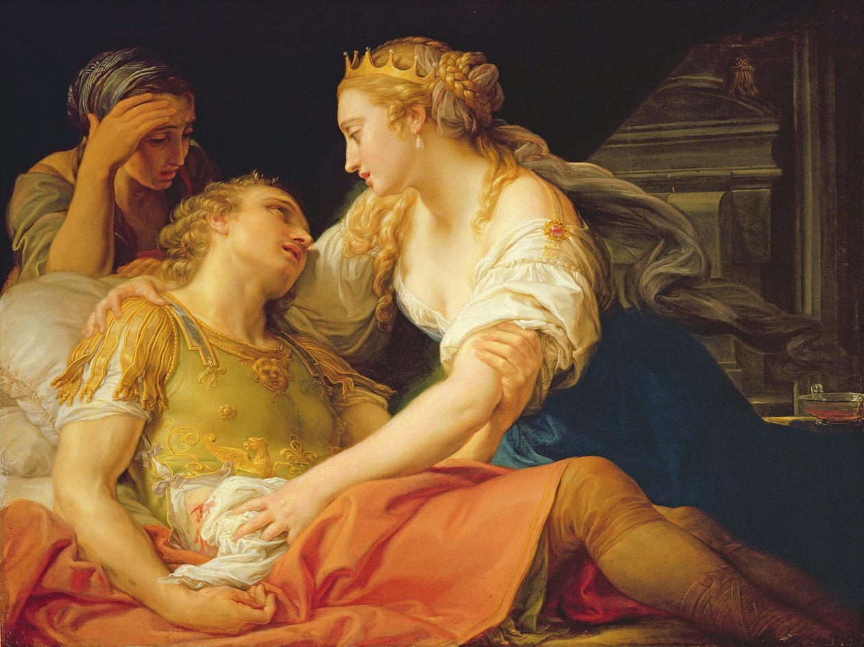 La mort de Marc Antoine, 1763 - Pompeo Girolamo Batoni