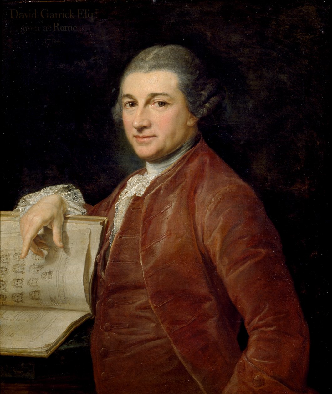 David Garrick, 1764 - Pompeo Batoni