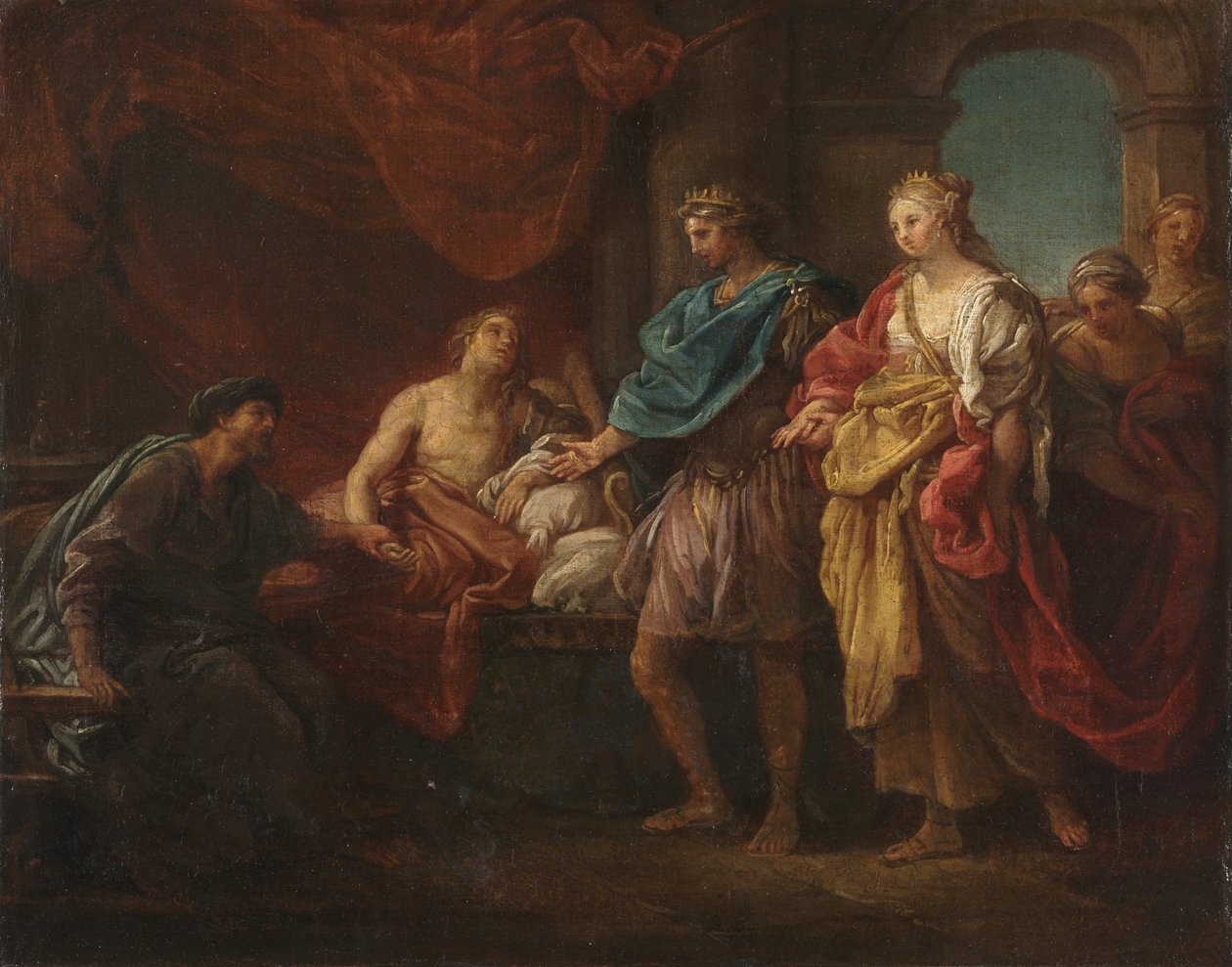 Étude pour "Antiochus et Stratonice" - Pompeo Batoni